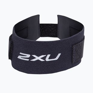 Triathlon ankle brace 2XU Timing Chip black/black