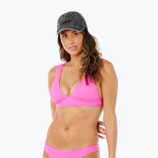 Women's two-piece swimsuit Rip Curl Premium Surf D-Dd Deep V super pink