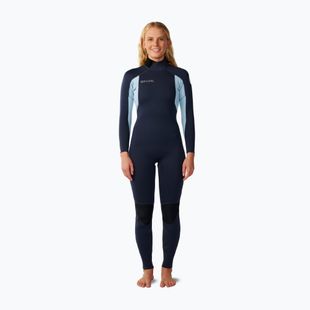 Women's swimming wetsuit Rip Curl Wms Trad Bz 3/2 mm navy