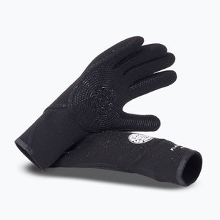 Neoprene gloves Rip Curl Flashbomb 5/3 mm 5 Finger black