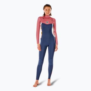 Rip Curl Dawn Patrol 4/3 mm GB C/Zip slate rose women's wetsuit