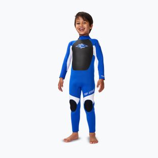 Children's wetsuit Rip Curl Groms Omega 4/3mm Back Zip blue