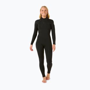 Women's swimming wetsuit Rip Curl Wms Dawn Patrol Bz 4/3 mm Black