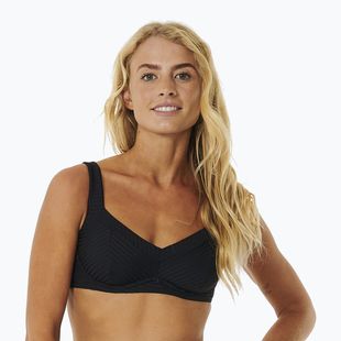 Rip Curl Premium Surf E Cup swimsuit top black