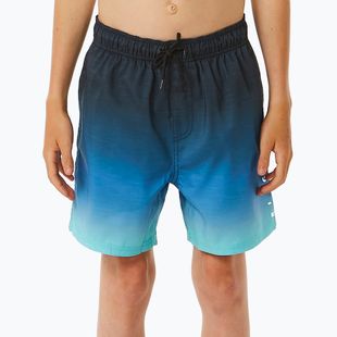 Rip Curl Fade Volley children's swim shorts vintage navy