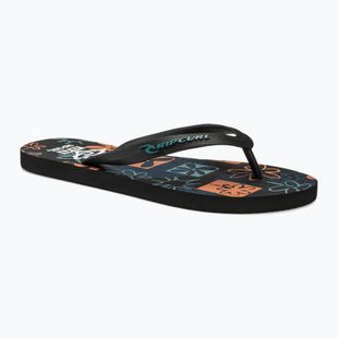 Men's Rip Curl SWC Bloom Open Toe flip flops dark navy