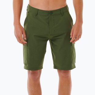 Men's Rip Curl Boardwalk Classic Surf Cargo shorts dark olive