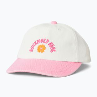 Rip Curl Washed Twill pink children's baseball cap