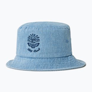 Women's Rip Curl Mixed Short Brim Bucket mid blue hat