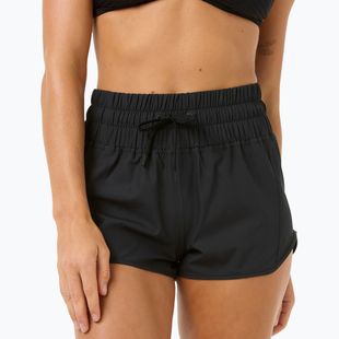Women's Rip Curl High Waist Retro Volley 3" swim shorts black