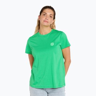 Women's Rip Curl Re-Entry Crew green T-shirt