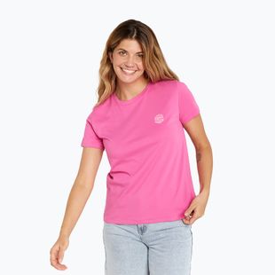 Rip Curl women's Re-Entry Crew hot pink t-shirt