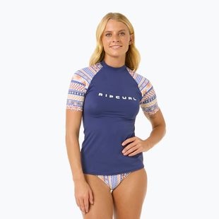 Women's Rip Curl San Carlos UPF Swim Shirt Top dark blue