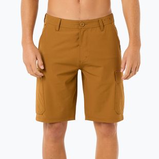 Men's Rip Curl Boardwalk Classic Surf Cargo shorts gold