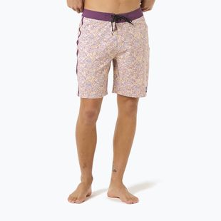Men's Rip Curl Mirage Floral Reef smokey grape swim shorts