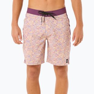 Men's Rip Curl Mirage Floral Reef smokey grape swim shorts