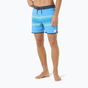 Men's Rip Curl Surf Revival Volley blue paint swim shorts