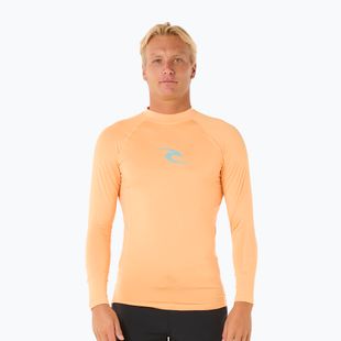 Men's Rip Curl Waves UPF Performance mandarin zest swimming longsleeve