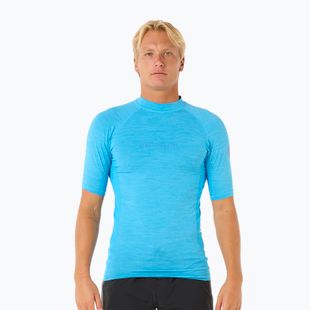 Men's Rip Curl Dawn Patrol UPF Performance blue paint swim shirt
