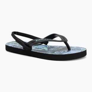 Rip Curl Grom Energy Bloom children's flip flops black/blue