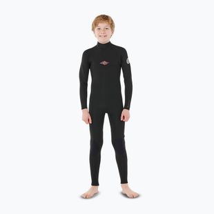 Children's wetsuit Rip Curl Dawn Patrol 3/2 mm Back Zip black