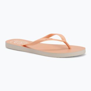 Women's Rip Curl Icons Of Surf Bloom peach flip flops