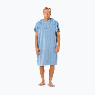 Men's poncho Rip Curl Brand Hooded faded denim