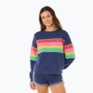 Women's sweatshirt Rip Curl Surf Revival Relaxed Crew dark navy