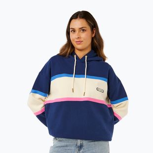 Women's sweatshirt Rip Curl Surf Side Heritage Hood dark navy