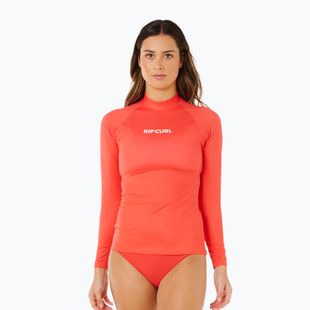 Women's swim longsleeve Rip Curl Classic Surf UPF Rashguard red