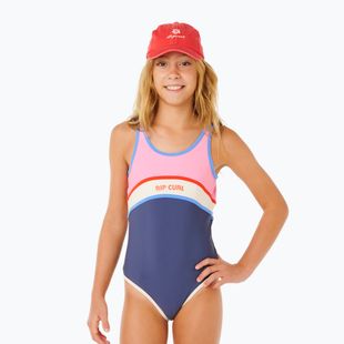Children's one-piece swimsuit Rip Curl Surf Revival navy