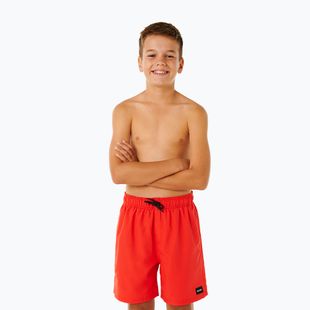 Children's swim shorts Rip Curl Offset Volley red