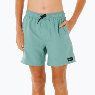 Children's swim shorts Rip Curl Offset Volley blue lagoon