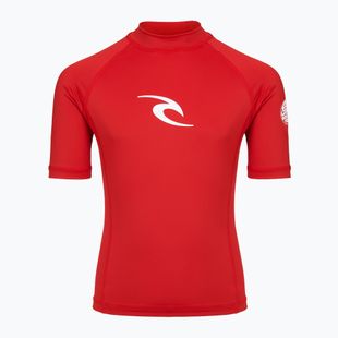 Children's swim top Rip Curl Waves Upf lava red