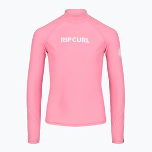 Children's swim long sleeve Rip Curl Classic Surf Rashvest begonia pink