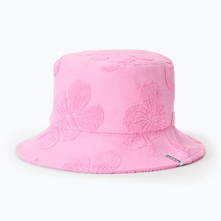 Women's hat Rip Curl Sun Rays Terry UPF Bucket Hat pink