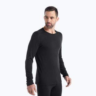 Men's thermal top icebreaker 200 Oasis Crewe black