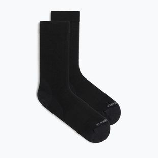 Women's socks Icebreaker Lifestyle Fine Gauge Crew black