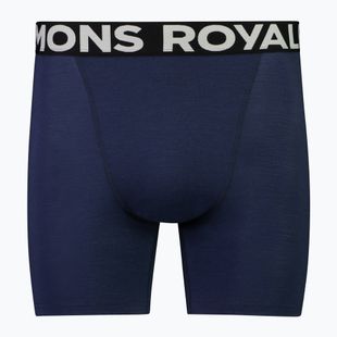 Men's thermal boxer shorts Mons Royale Hold 'em Merino midnight