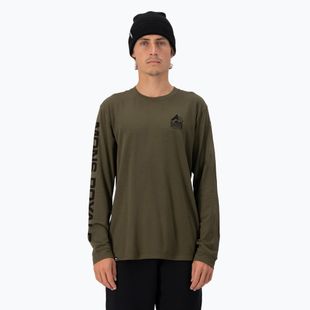 Men's thermal active sweatshirt Mons Royale Icon dark olive
