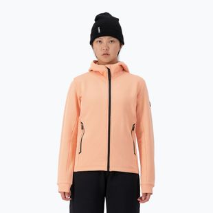 Women's Mons Royale Arcadia Merino Fleece Hoody melon