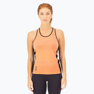Women's thermal tank top Mons Royale Bella Merino Tank punch/black