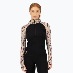Women's thermal sweatshirt Mons Royale Bella Tech Hood black
