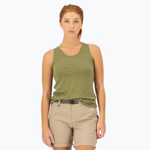 Women's thermal active tank top Mons Royale Zephyr Tencel Tank fern