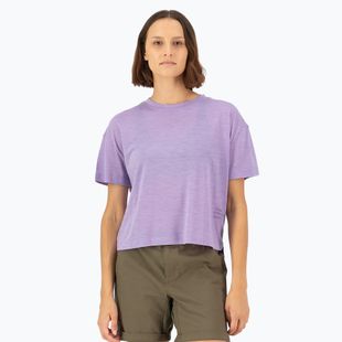 Women's thermal T-shirt Mons Royale Zephyr Tencel Boxy lupin