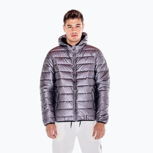 Men's jacket LEONE 1947 Work Leisure silver glossy