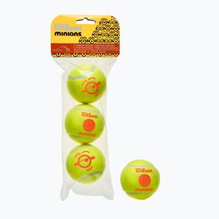 Wilson Minions Stage 2 children's tennis balls 3 pcs yellow WR8202601