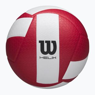 Volleyball Wilson Helix Game Ball red/white size 5