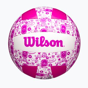 Volleyball Wilson Stamp purple/white size 5