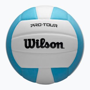Volleyball Wilson Pro Tour sky blue/white size 5